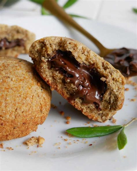 cookie vegan fourré au nutella sans gluten saveurhealthy