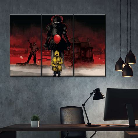 IT Pennywise Wall Art: Canvas Prints, Art Prints & Framed Canvas