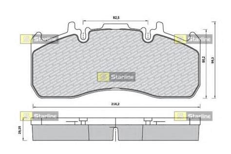 Volvo Brake Pad Set Disc Brake For Volvo