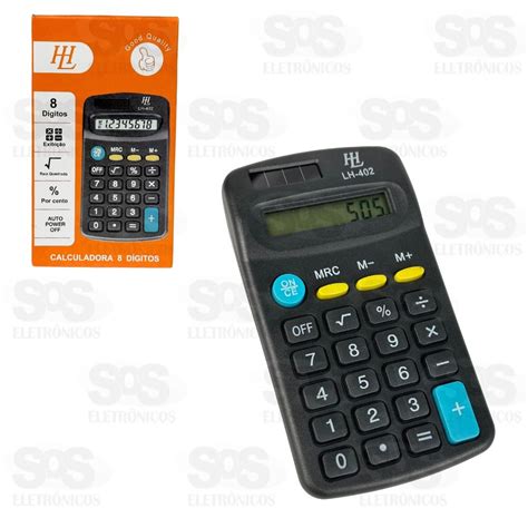 Calculadora De Bolso 8 Dígitos LH 402