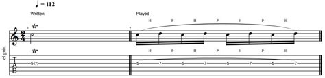 How To Use Guitar Trill Technique In Your Riffs, Licks and Solos ...