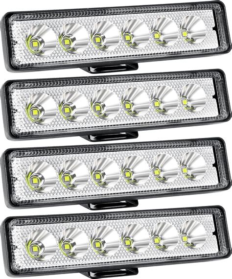 Amazon Willpower 4pcs 10pcs 18W 6 Inch LED Work Light Spot Beam