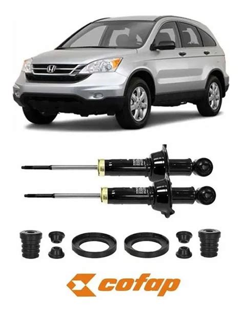 Kit Amortecedor Traseiro Batente Honda Crv 2007 A 2011 Parcelamento