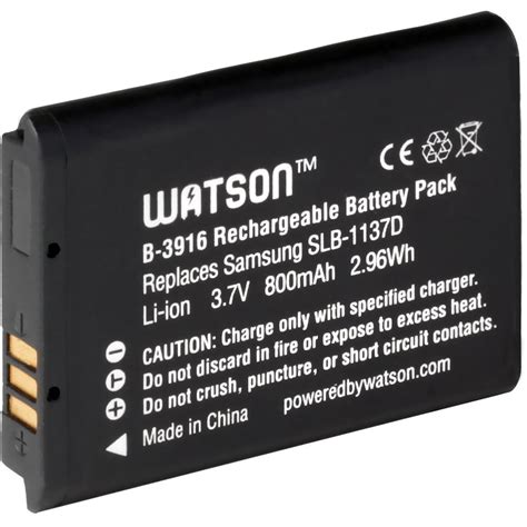 Watson En El Np Bj Lithium Ion Battery Pack B B H