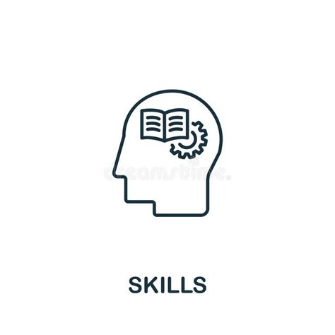 Skills Icon From Teamwork Collection Simple Line Element Skills Symbol