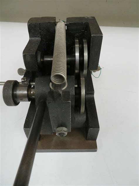 St Mary Spin Roll Rotary V Block Inspection Fixture Model Rvm