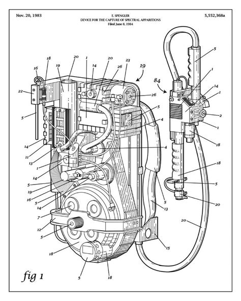 Classic Proton Pack Schematic