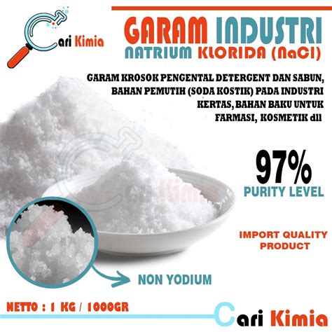 Jual Garam Industri Nacl Garam Non Yodium Garam Australia Garam