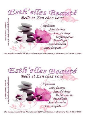 Calaméo Carte visite et fidélité Esth elles Beauté esthéticienne à