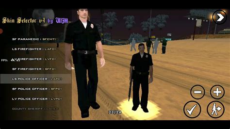 Gta San Andreas Cleo Mods Skin Selector Para Android YouTube