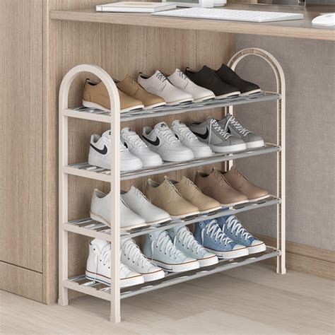 Shelves Sturdy Shoe Rack Multi Functional Shoe Rack Storage Organizer