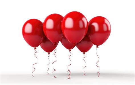 Premium Photo Red Balloons