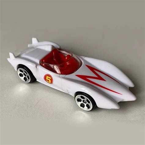 Réplica Carro Carrinho Mach 5 Clássico Speed Racer Escala 1 64 Hot