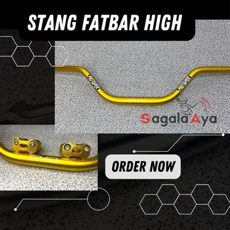 Promo Stang Fatbar Protaper High Tinggi Model Wilwood Touring Vixion