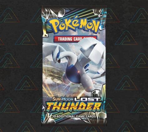 Pokemon Sun And Moon Lost Thunder Booster Single Pack Atticcards