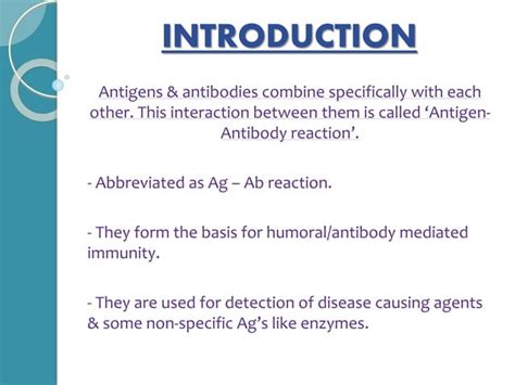 Antigen Antibody Reactions Ppt