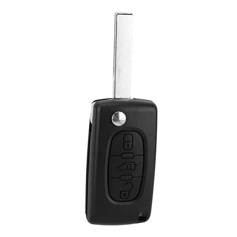 Car 3 Button Car Remote Flip Key Fob Case Blade Cover Shell Fits Part For Ebay