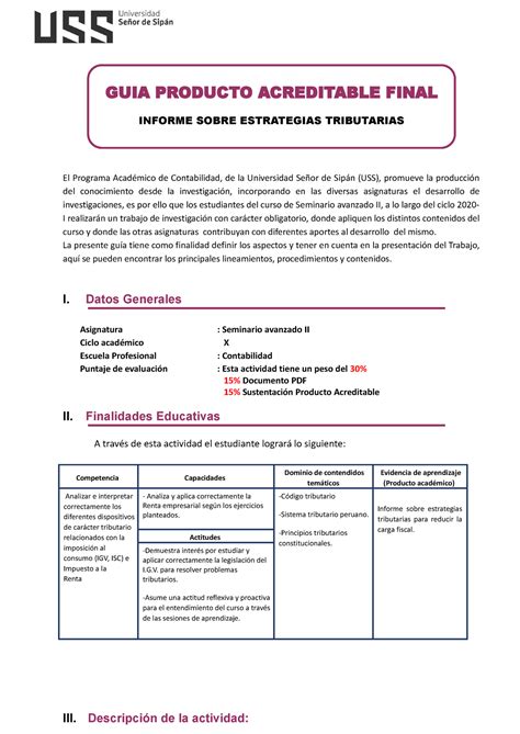 GUIA Producto Acreditable Final GUIA PRODUCTO ACREDITABLE FINAL