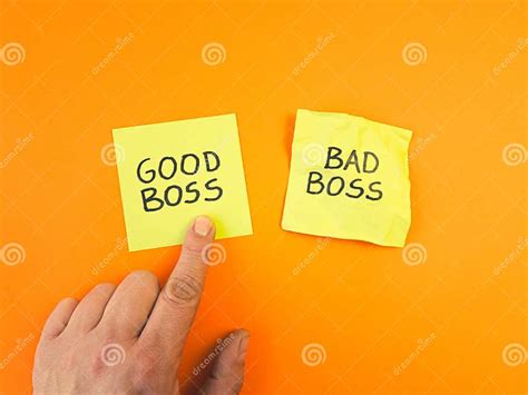 Employee Chooses Good Or Bad Boss Leadership Management Skills