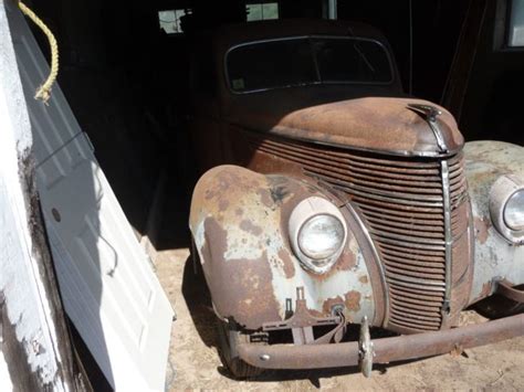 Ford Standard Door Sedan Real Barn Find Hot Rod Rat Rod For Sale