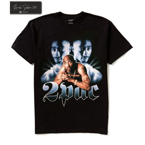 Jual Kaos Baju 2PAC T Shirt Band Rap Tee Rapper Hip Hop Tupac Amaru