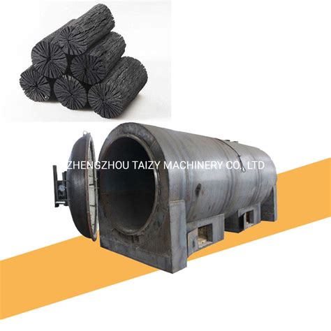 Horizontal Activated Coal Oven Kiln Briquette Wood Charcoal