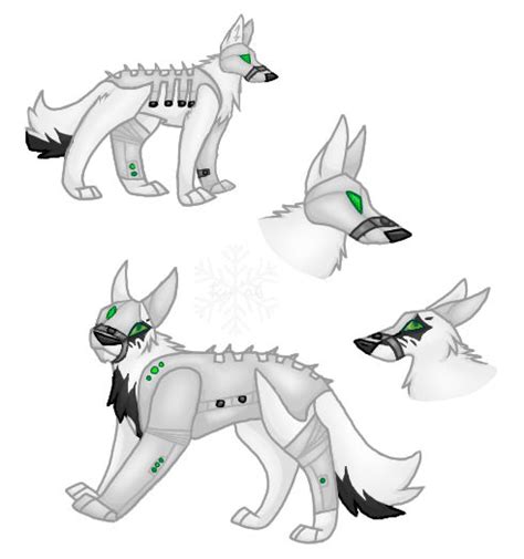 Cyber Wolf By Icylight On Deviantart