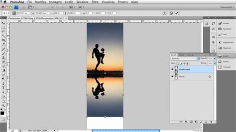 Video Tutorial Photoshop Crea Un Riflesso Sull Acqua Youtube