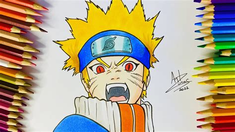 Como Desenhar O Naruto Raposa Drawing Naruto