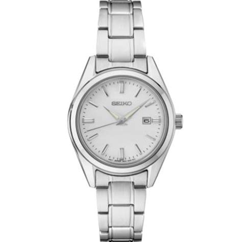 Seiko SUR633 Ladies Essentials Watch: Silver - HPG Brands
