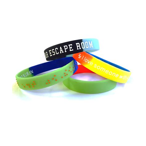 View Custom Wristband Samples & Types | RapidWristbands.com