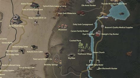 All Mega Sloth Locations In Fallout 76 Gameskinny