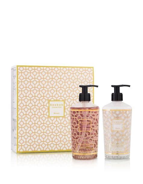 Body Wellness Baobab Collection Gift Box Women Body Hand Lotion And