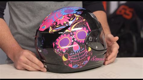 Scorpion EXO R410 Sugarskull Helmet Review At RevZilla YouTube