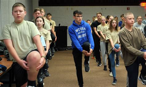 Wisconsin Cadets Train at Air National Guard Base