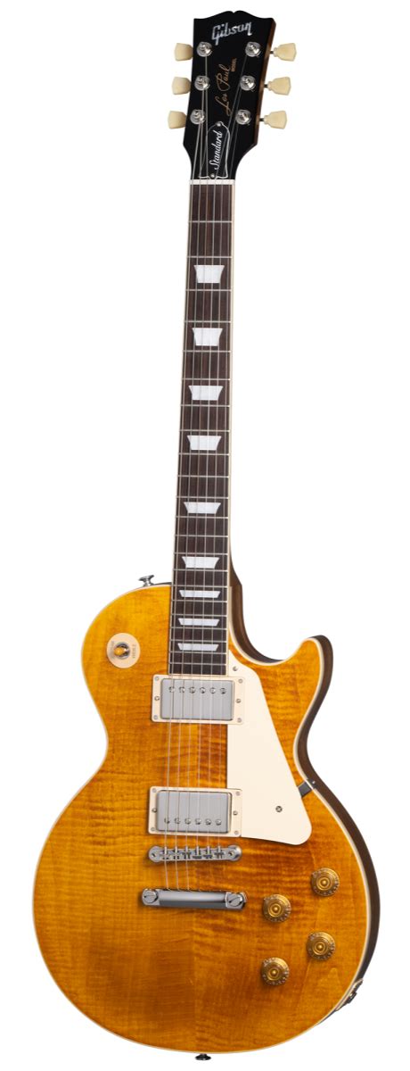 Gibson Les Paul Standard S Figured Top Honey Amber Stage Guitar Service