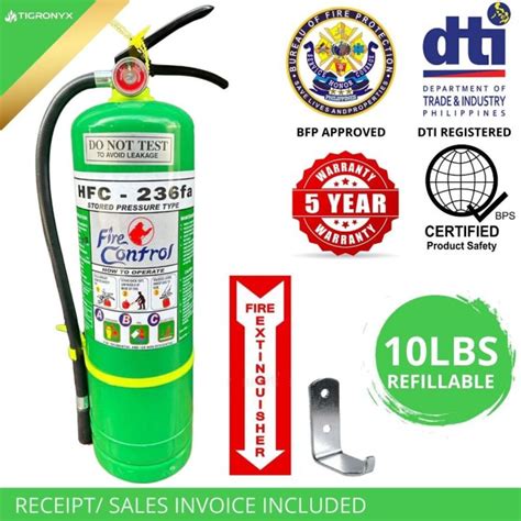 Fire Extinguisher Hfc Fa Lbs Brand New Lazada Ph