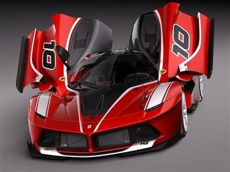 Ferrari Fxx K 2015 Open Doors 3d Model Max Obj 3ds Fbx C4d Lwo Lw Lws