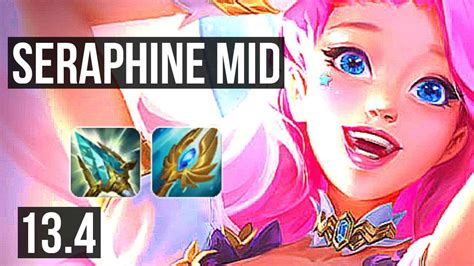 SERAPHINE Vs K SANTE MID 14 0 0 Rank 5 Seraphine Legendary KR