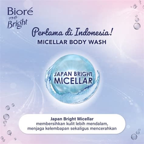 Biore Bright Body Foam White Scrub Refill Ml Original