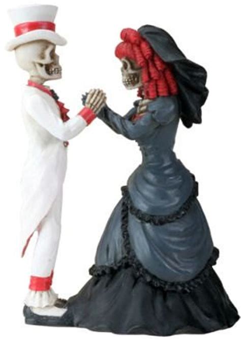 Halloween Wedding Cake Toppers Love Never Dies Bride And Groom