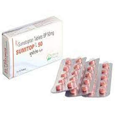 Sumatriptan Tablet Bp 50mg At Rs 400box Antibiotic Medicine In Nagpur Id 2850499714991