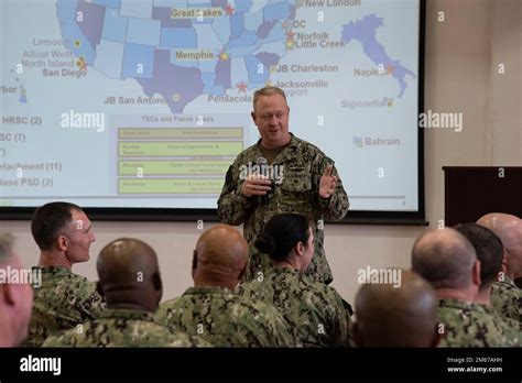 YOKOSUKA Japan April 11 Rear Adm Stu Satterwhite Commander