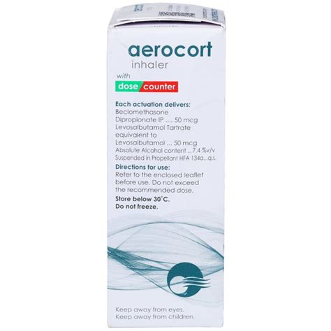 Buy Aerocort Inhaler 12 Gm In Wholesale Price Online B2B Retailershakti