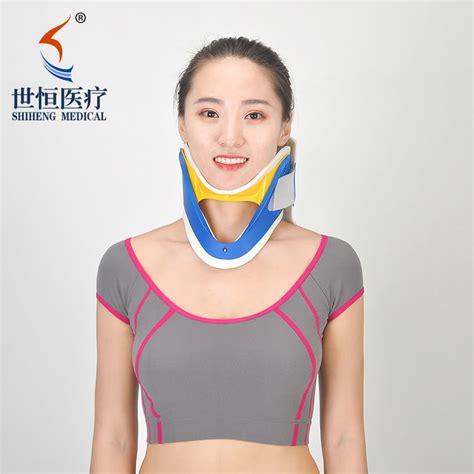 Free Size Neck Support Brace Adjustable Cervical Collar For Emergency