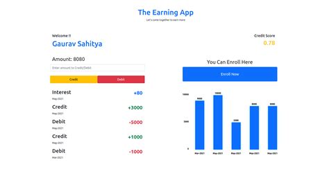 The Earning App Devfolio