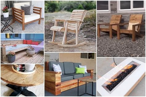 13 Easy Ideas for DIY Patio Furniture You'll Love