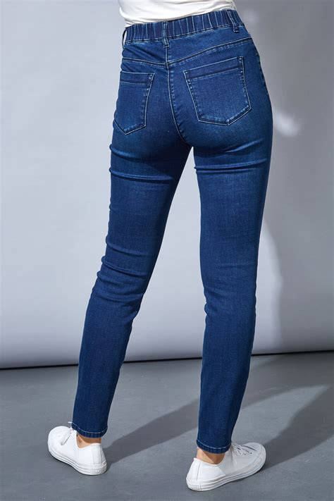 31 Denim Stretch Jegging In Blue Roman Originals Uk