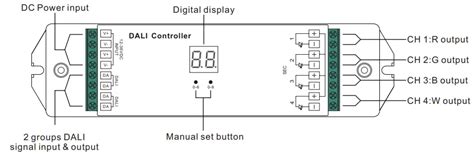 Anwsti Universal Series Dali Dimmer Instructions