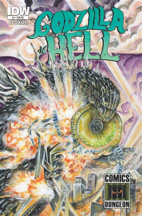 godzilla  hell comics dungeon   prices godzilla  hell